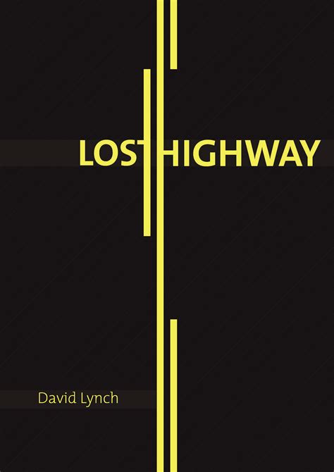 Lost Highway Movie Poster on Behance