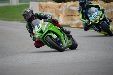 Motorcycle Road Racing Competition, Superbike and Supersport Categories IRRC European Hengelo ...