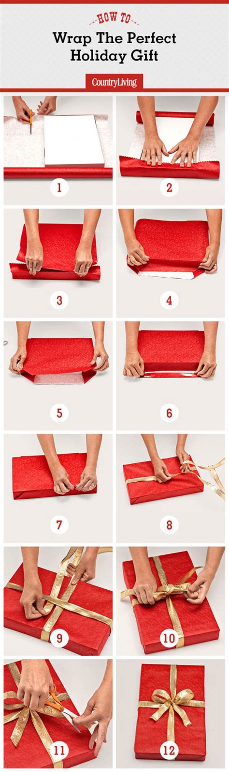 How to Wrap a Gift - Wrapping a Present Step by Step Instructions With Pictures