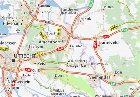 MICHELIN Leusden map - ViaMichelin