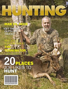 Hunting Magazine Cover | Christmas Gifts