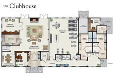 51 Clubhouse Ideas | how to plan, floor plans, club house