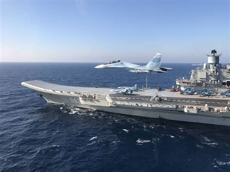 Download Aircraft Carrier Warship Jet Fighter Military Russian Aircraft Carrier Admiral ...