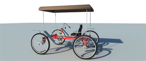 4 Wheel Bike Plans DIY Pedal Car Quad Cycle Rickshaw Pedicab Build Your Own | Pedal cars, Bike ...