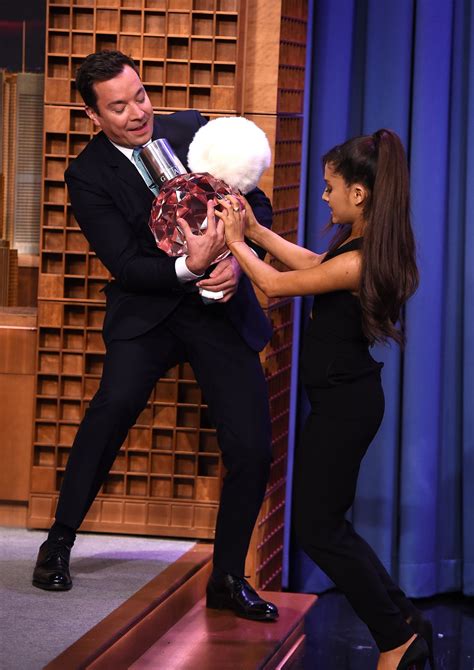 ARIANA GRANDE at The Tonight Show Starring Jimmy Fallon in New York 09 ...