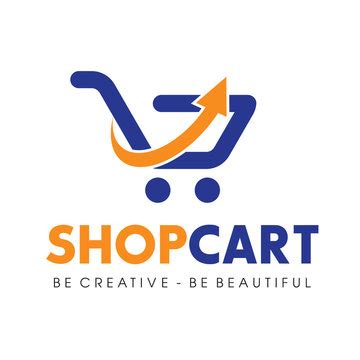 Ecommerce Logo - Online Shop Logo Ecommerce Logo Design Vector Stock ...