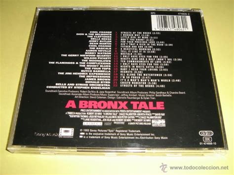 a bronx tale / original soundtrack / una histor - Comprar CDs de música de Bandas Sonoras en ...