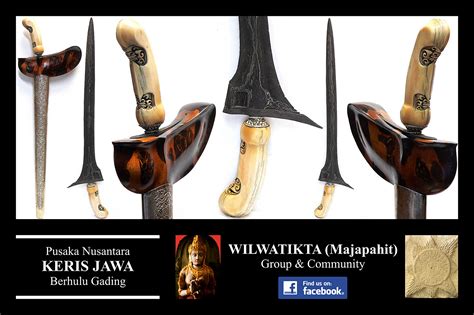 WILWATIKTA Online Museum: Keris JAWA Berhulu Gading