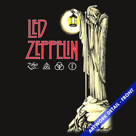 Led Zeppelin T-Shirt | IV Hermit & ZOSO Logos Led Zeppelin Shirt