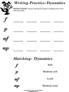 Music-Worksheets-Musical-Terms-Dynamics-002 | Music Worksheets ...