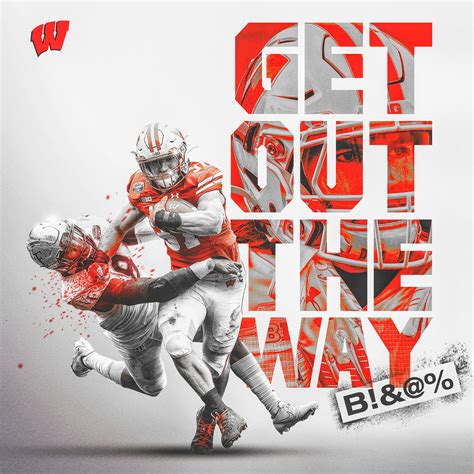 Wisconsin Football: Digital Content Rebrand on Behance