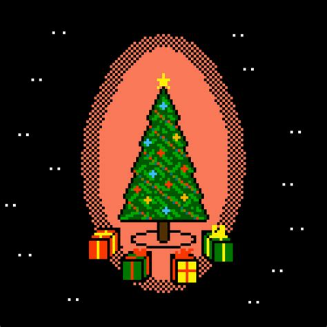 Christmas Tree Art GIF - Find & Share on GIPHY