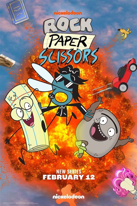 All-star guest stars announced for Nickelodeon ROCK PAPER SCISSORS cartoon