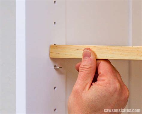 How to Make Adjustable Shelves with a Shelf Pin Jig | Saws on Skates®