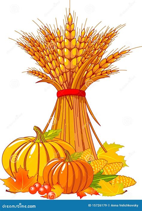 Thanksgiving / Harvest Background Stock Vector - Illustration of season ...