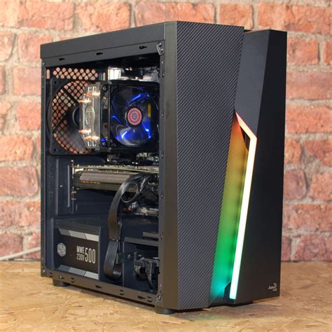 Kustom PCs - Kustom Bolt i5-4670 RX480 SSD Refurbished Gaming PC