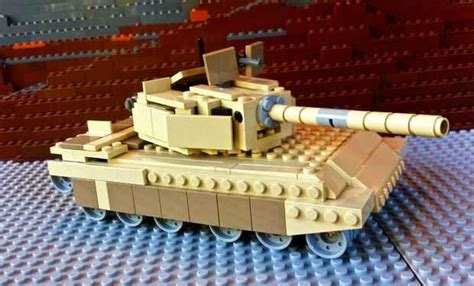 Hacer un tanque Abrams de LEGO - askix.com