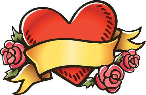 Royalty Free Heart Tattoos Clip Art, Vector Images & Illustrations - iStock