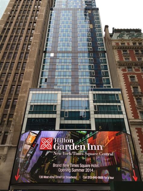 The hotel, the Hilton Garden Inn Times Square Central (NYCTT by Laurent)