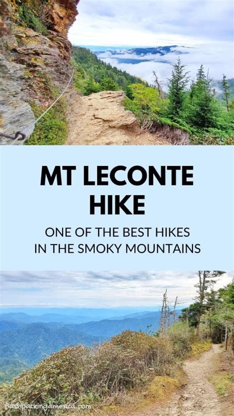 3+ trails to hike to Mt LeConte summit PICS + mountain viewing areas ⛰🐻 Smokies travel blog ...