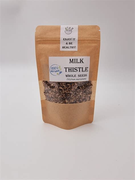 Milk Thistle Seeds Whole Milk Thistle Seeds Milk Thistle Seed Silibum ...