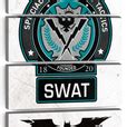 Dark Knight SWAT Team Wall Art | Digital Art