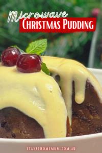 Microwave Christmas Pudding