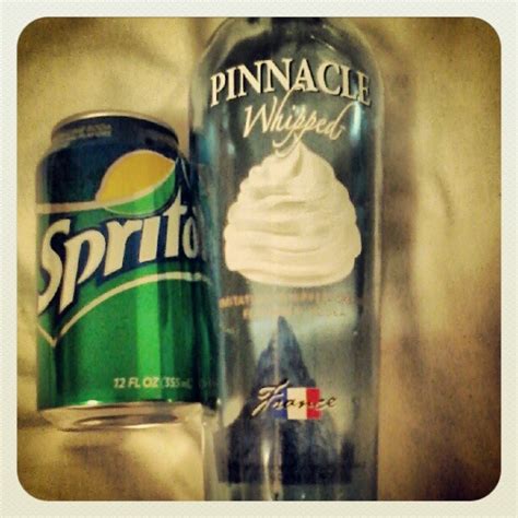 Sprite and Pinnacle Whipped Creme Vodka ! | Pinnacle vodka drinks ...