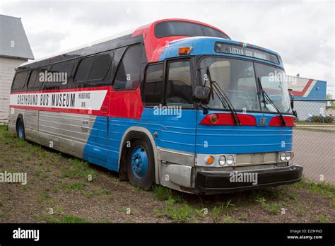 Hibbing, Minnesota - A vintage bus at the Greyhound Bus Museum Stock Photo: 70282281 - Alamy