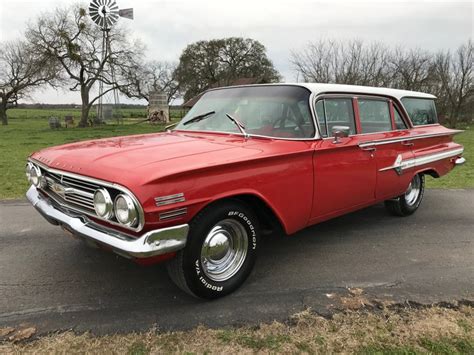 1960 Chevrolet Nomad 4 DOOR WAGON 348 AUTO PS PB for sale #117253 | MCG