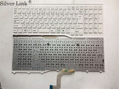 JP Japan Keyboard For Fujitsu Lifebook AH552 A Series white Frame ...