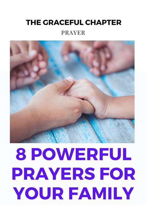 8 Powerful Prayers For Your Family - The Graceful Chapter