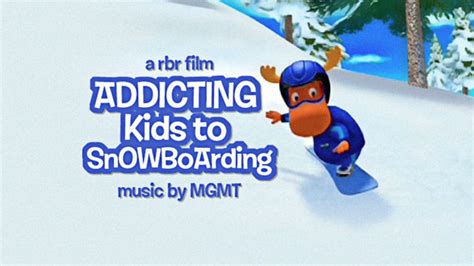 Backyardigans to Addict Kids into SnowBoarding on Vimeo