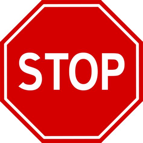 Znak Stop - ClipArt Best