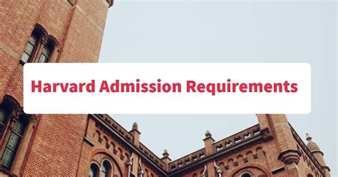 Harvard Admission Requirements (2024 Guide)