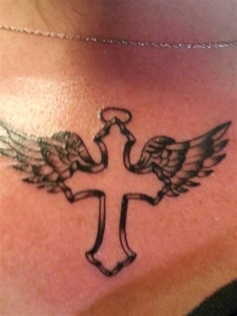 Amazing tattoos ⋆ | Cross with wings tattoo, Cross tattoo, Wings tattoo