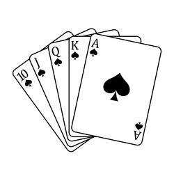 Individual Playing Card Clipart