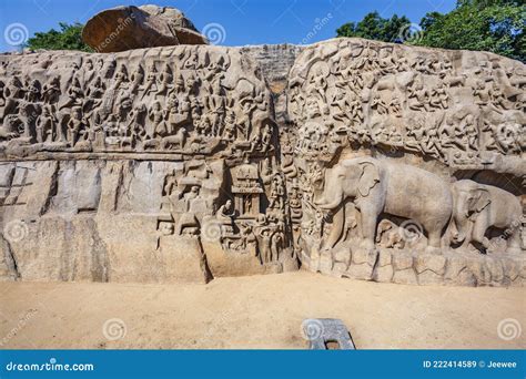 Arjuna`s Penance Mahabalipuram Rock Sculptures Of Mahabalipuram: A Love Song To The Past ...