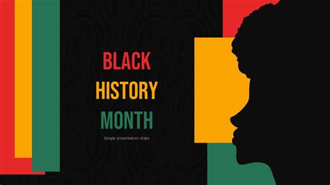 Black History Month Google Slides Template - SlideKit