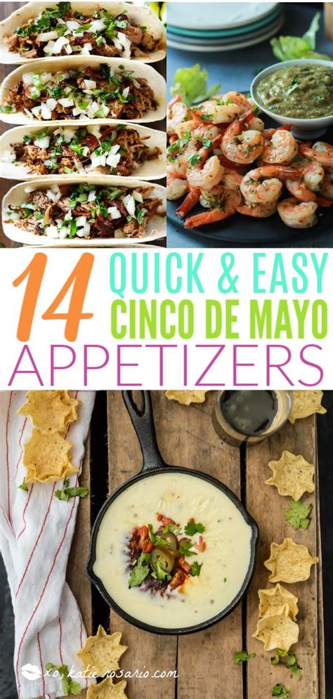 14 Quick and Easy Cinco de Mayo Appetizers | Cinco de Mayo is fast approaching, and these easy ...