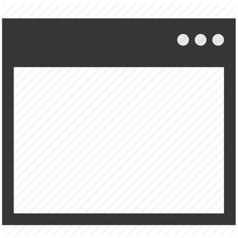 Browser Window Icon #295479 - Free Icons Library