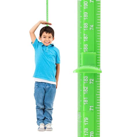 Snapklik.com : EASYXQ Height Measurement For Wall, Children Height Ruler, 3D Removable Growth ...