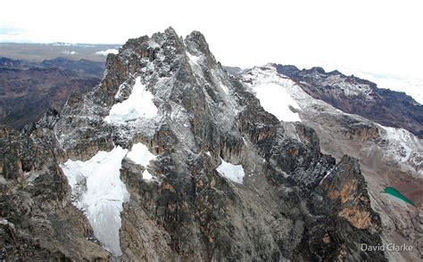 "Mount Kenya - Looking South-East towards Batian & Nelion" by David Clarke | Redbubble