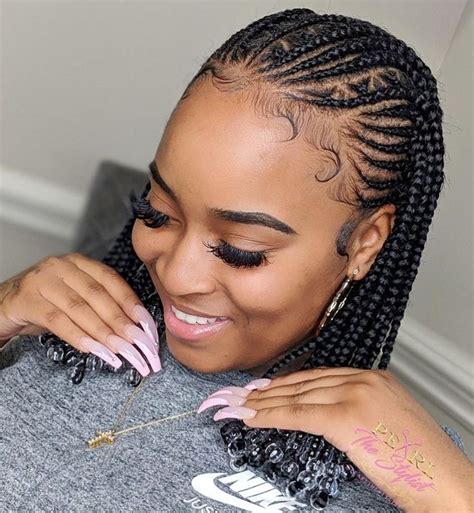 30 Most Stylish Cornrow Braids for 2024 - Hair Adviser | Haar in ...