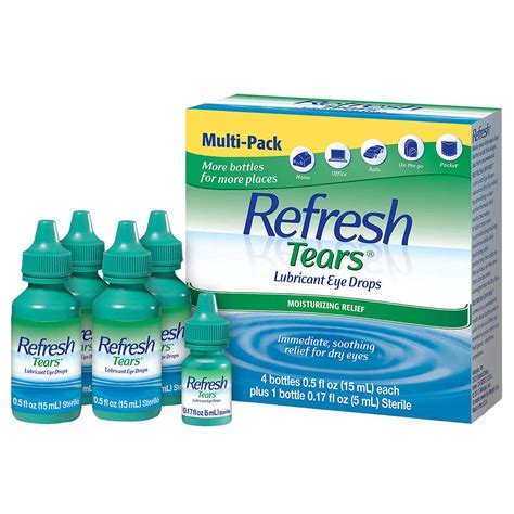 Buy RefreshTears Lubricant eye drops 4x15 ml, 1x5 ml Online at ...