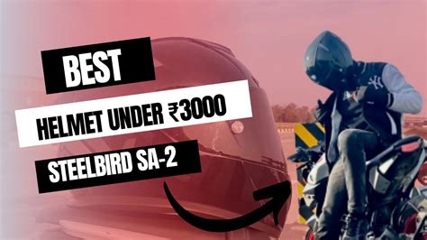 Best Helmet Under 3000😍🔥 || MY NEW STEELBIRD SA-2 HELMET ️🔥 - YouTube