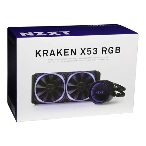 Stylish design NZXT Kraken X53 RGB 240mm RGB Water Cooling Kit from ...