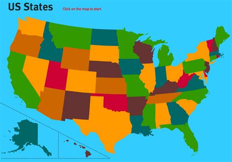 Map Of Usa Game – A Fun Way To Learn About The United States ...