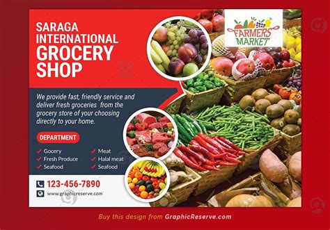 Grocery-shop-EDDM-postcard-template A perfect flyer to Grocery Stores ...