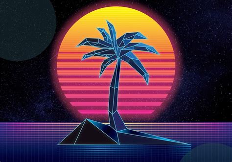 "80s sunset" by Will Scragg | Redbubble